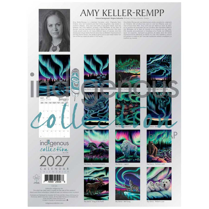 Amy Keller-Rempp, Calendar, Indigenous Art, North of Fifty