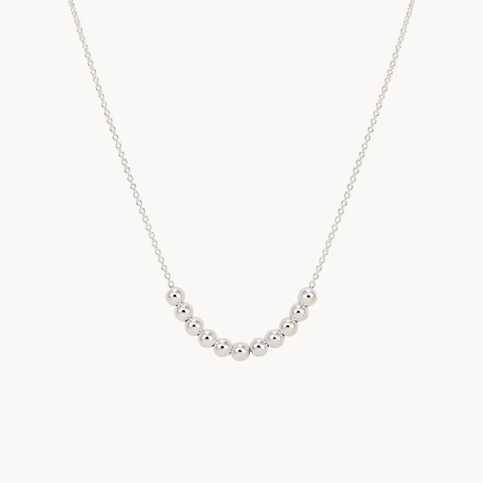 Abacus Necklace in sterling silver