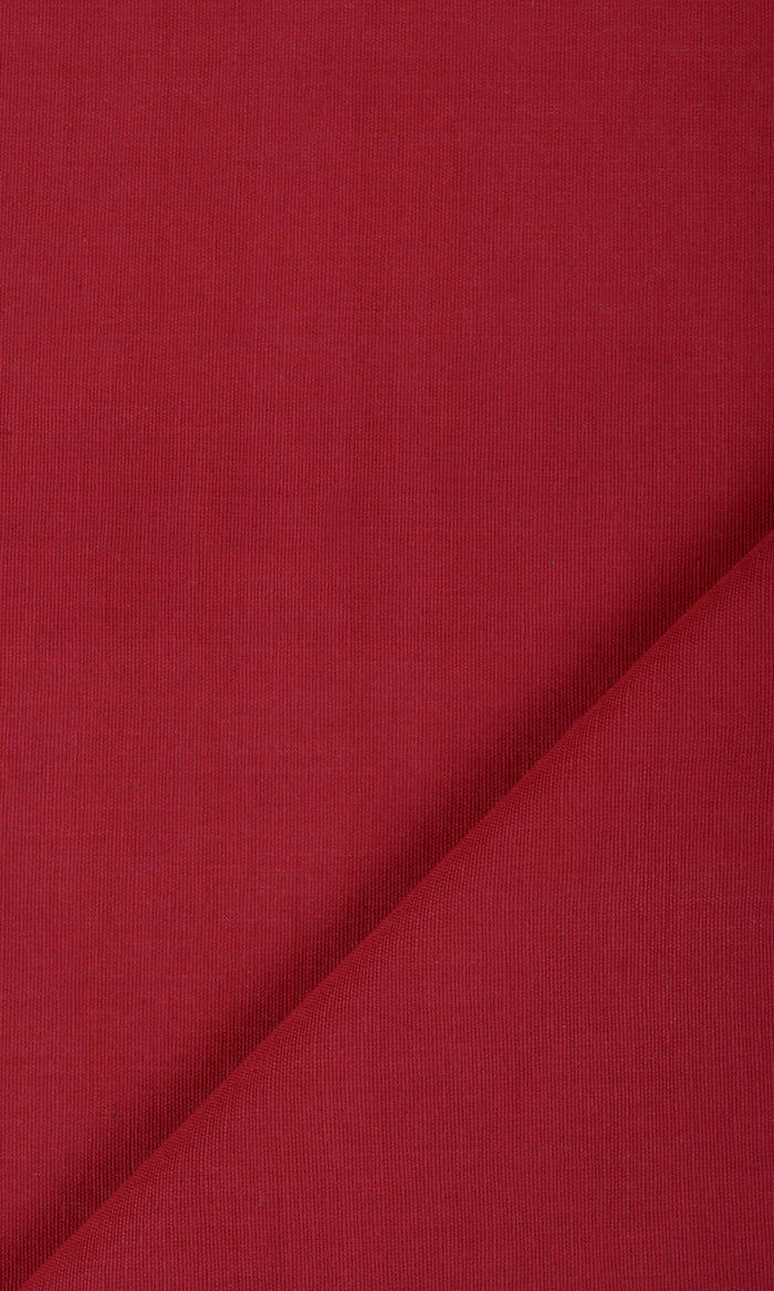 Cotton Curtain Panels for Living, Bedroom, Kitchen, Bathroom (Red)