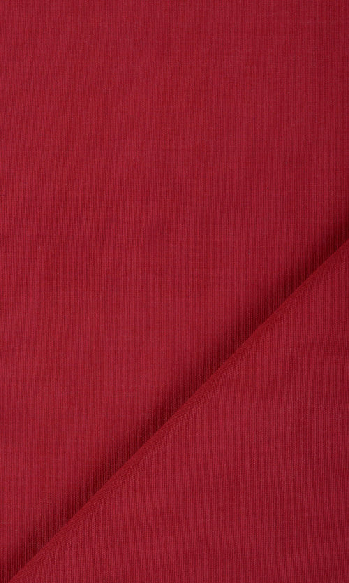 Cotton Curtain Panels for Living, Bedroom, Kitchen, Bathroom (Red)