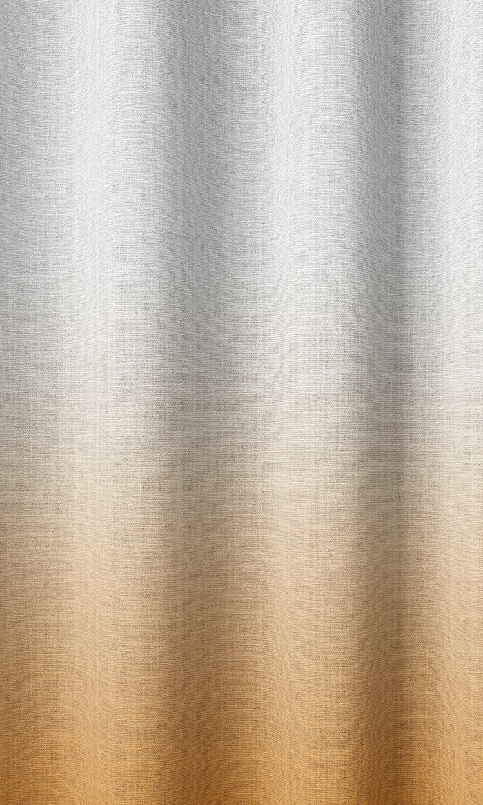 2-Tone Ombre Pinch Pleat, Rod Pocket, Eyelet Curtains (Orange)