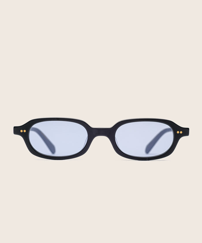 johann wolff alma matte black light sunglasses #color_matte-black-ice