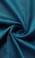 Faux Silk Home Décor Fabric By the Metre (Blue)