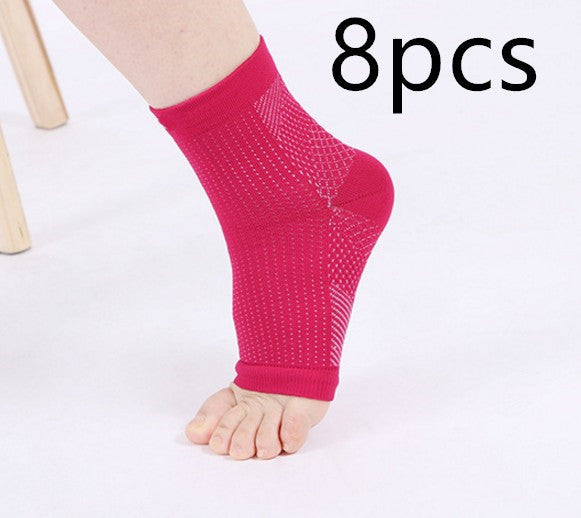 8 Pcs - Red / L XL