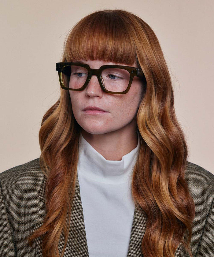 Johann Wolff Anna Army Eyeglasses #color_army
