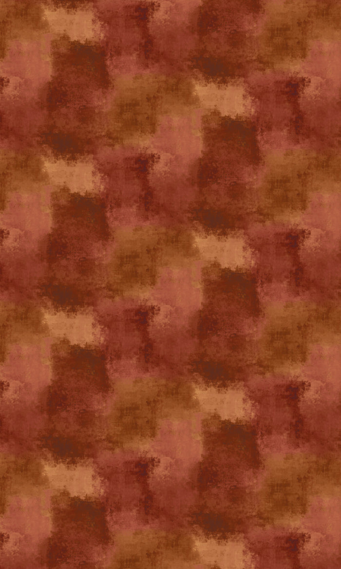 Dimout Pinch Pleat, Rod Pocket, Eyelet Curtains (Copper Red/ Gold/ Orange)