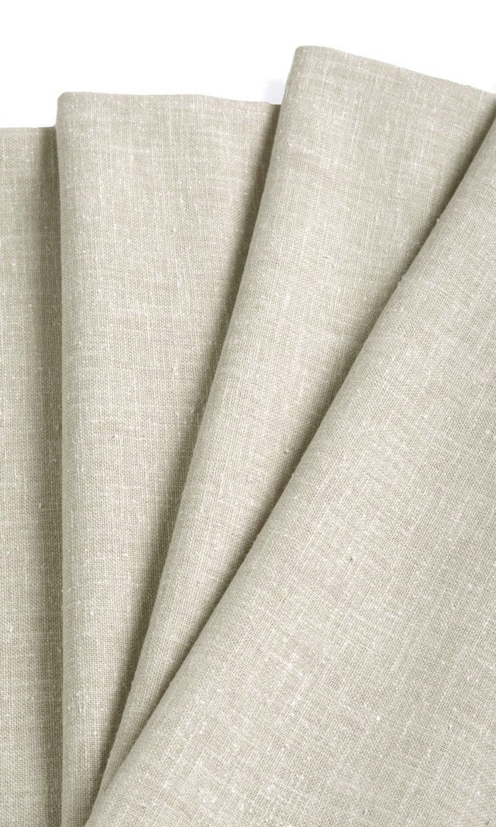 Poly-Cotton Blend Drapery for Living, Bedroom, Kitchen, Bathroom (Warm Beige)