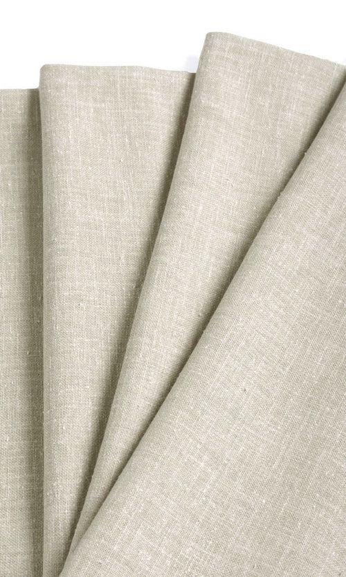Poly-Cotton Blend Drapery for Living, Bedroom, Kitchen, Bathroom (Warm Beige)