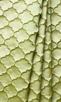 Silk Blend Home Décor Fabric By the Metre (Green)