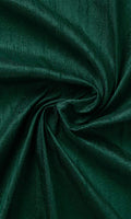 Pure Silk Curtain Panels (Hunter Green)