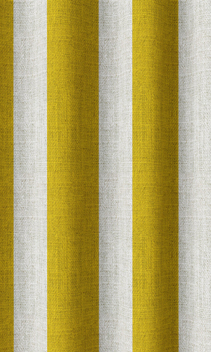 Geometric Print Home Décor Fabric By the Metre (Sunflower Yellow)