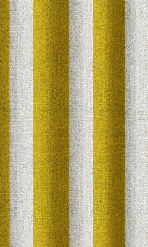 Geometric Print Home Décor Fabric By the Metre (Sunflower Yellow)