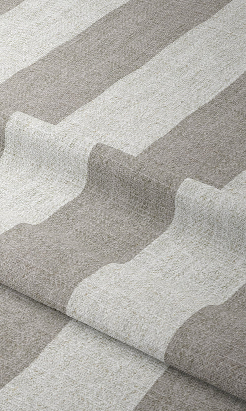 Modern Striped Drapes for Living, Bedroom, Kitchen, Bathroom (Grey/ White)