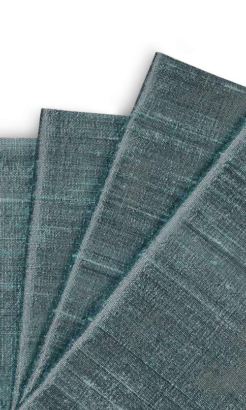 Dupioni Silk Curtains for Living, Bedroom, Kitchen, Bathroom (Dark Grey)