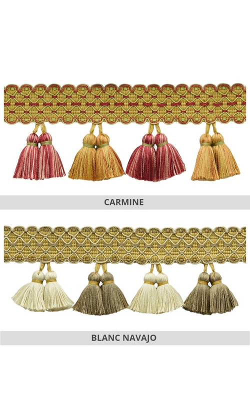 Curtain tassel trim