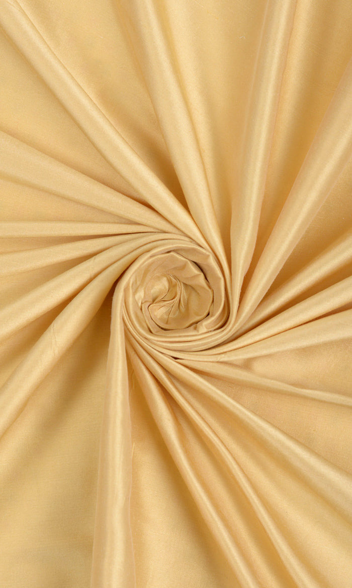 Shantung Silk Home Décor Fabric By the Metre (Wheat Beige)