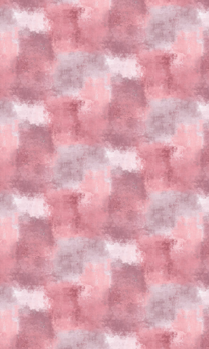 Dimout Pinch Pleat, Rod Pocket, Eyelet Curtains (Pink/ Ivory-Beige)