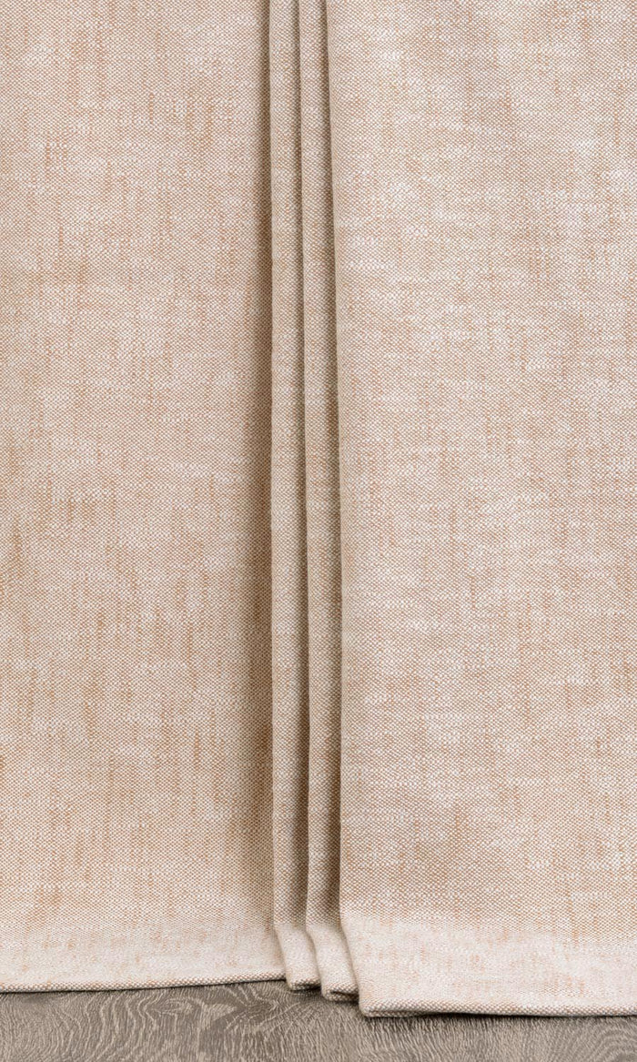 Plain Cotton Drapes for Living, Bedroom, Kitchen, Bathroom (Natural Oatmeal Beige)