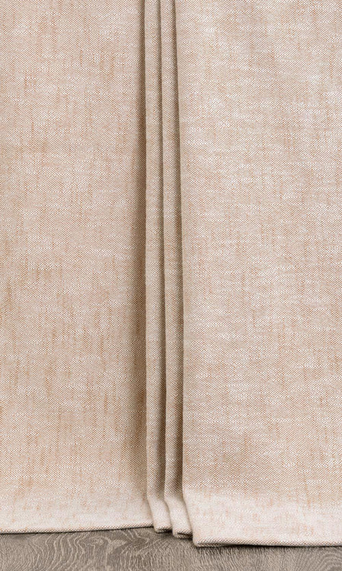 Plain Cotton Drapes for Living, Bedroom, Kitchen, Bathroom (Natural Oatmeal Beige)