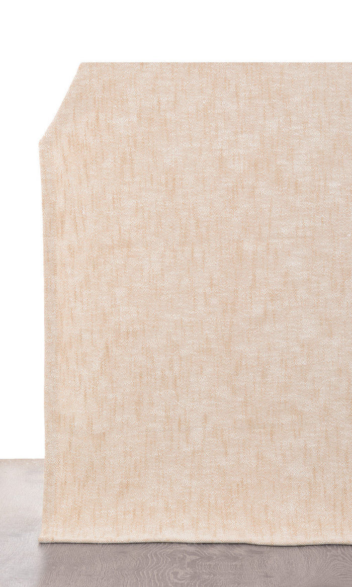 Plain Cotton Curtains / Drapes / Window Drapery Panels (Natural Oatmeal Beige)