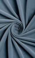 Velvet Curtains (Grey/ Blue)
