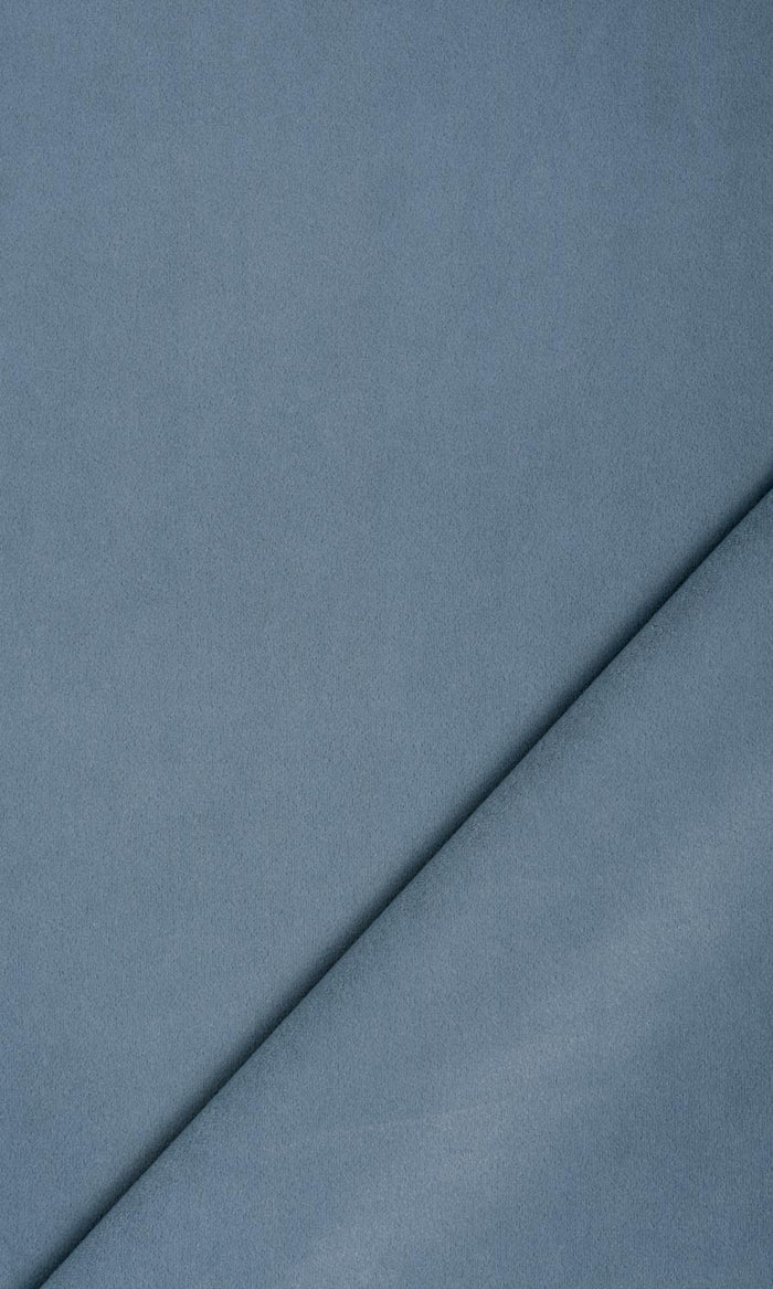 Velvet Curtains for Living, Bedroom, Kitchen, Bathroom (Grey/ Blue)