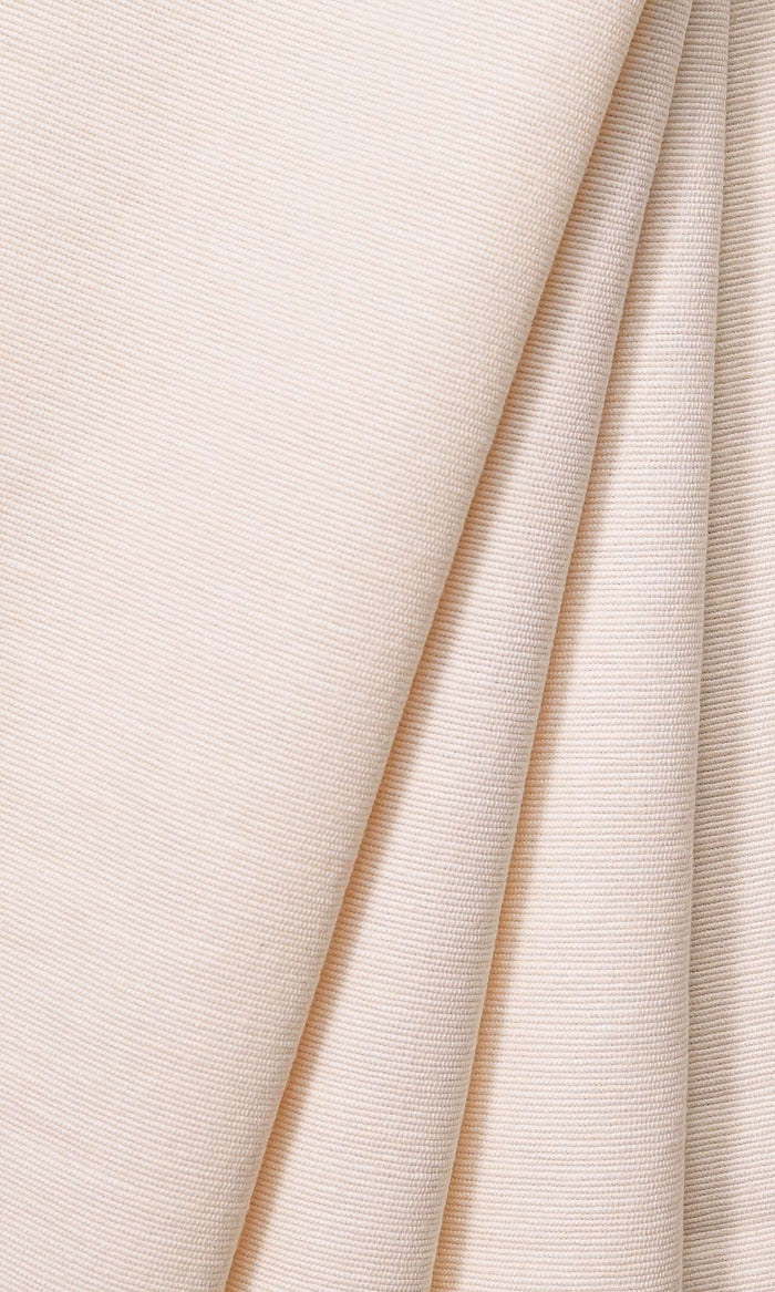 Cotton Curtains for Living, Bedroom, Kitchen, Bathroom (White/ Ivory)