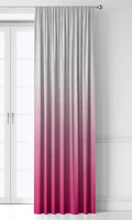 2-Tone Ombre Curtain Panels (Pink)