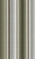 Striped Curtains (Green/ Brown)