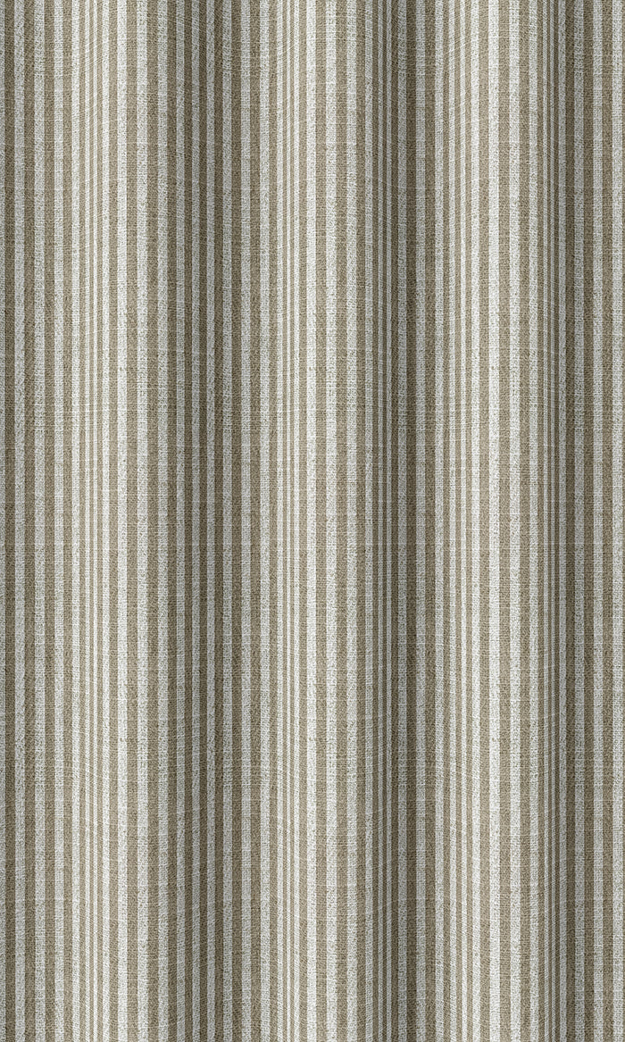 Striped Print Home Décor Fabric By the Metre (Brown/ Beige)