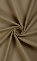 Poly-Cotton Curtain Panels (Brown)