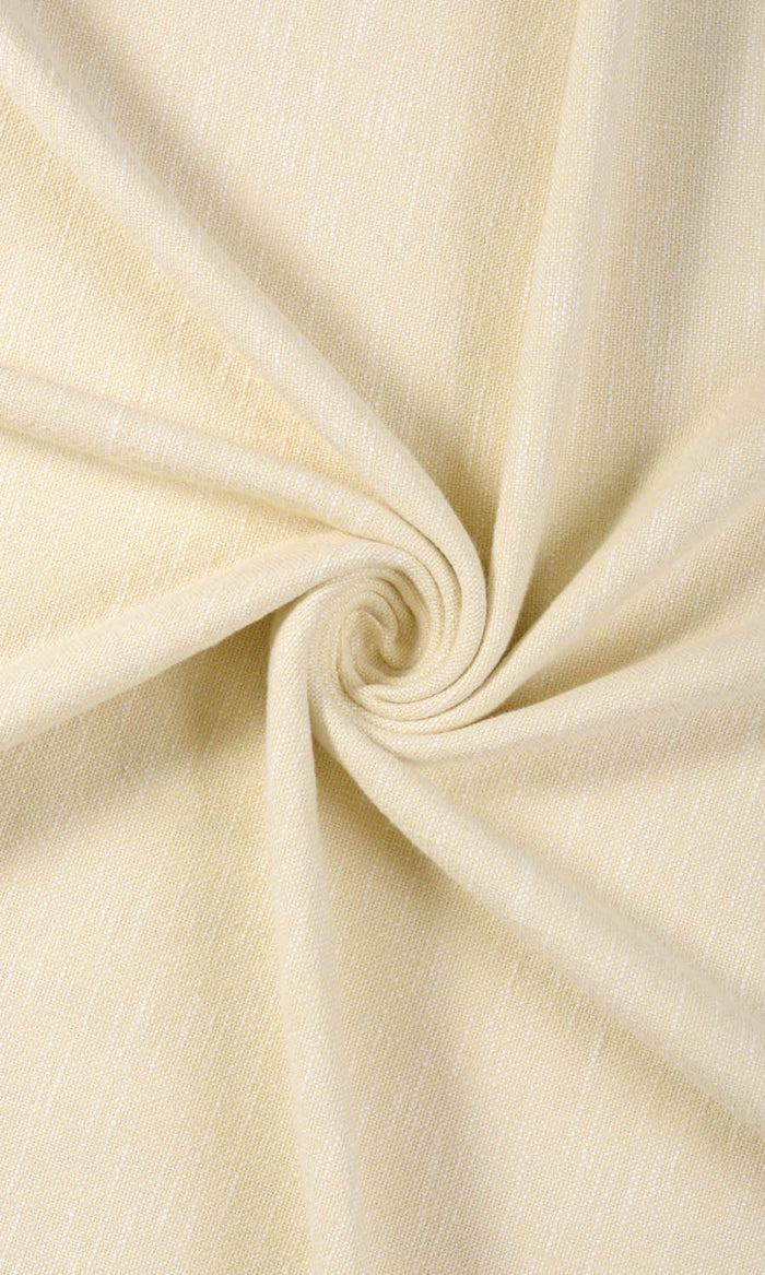 Plain Cotton Home Décor Fabric By the Metre (Ivory)