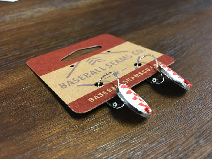Baseball Seam Earrings