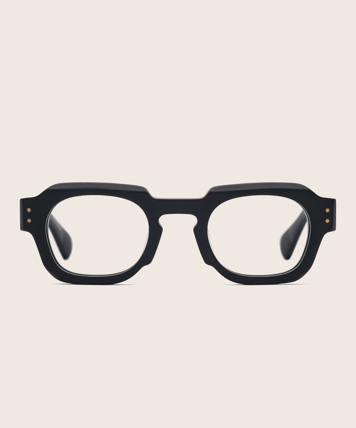 Johann Wolff Bastei Matte Black Eyeglasses #color_matte-black