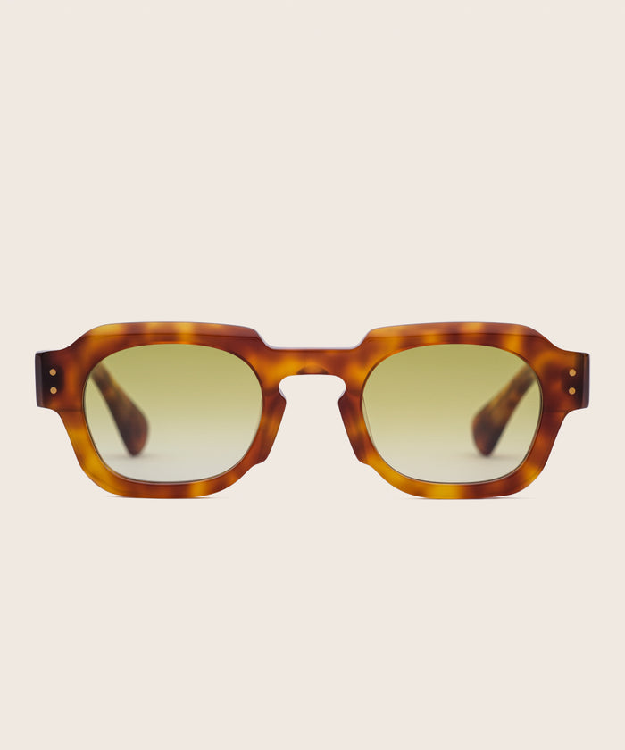 Johann Wolff Bastei Vintage Tortoise Lime Sunglasses #color_vintage-tortoise-lime