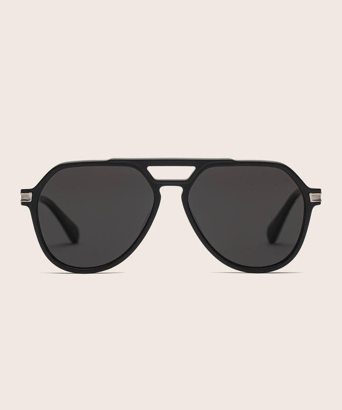 Johann Wolff Bernau Matte Matte Black Sunglasses2 #color_matte-black