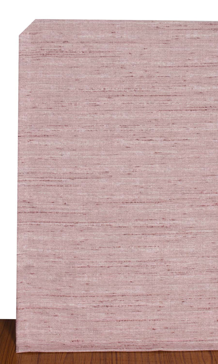 Faux Silk Textured Home Textile Fabric Material By the Metre (Pastel Pink)