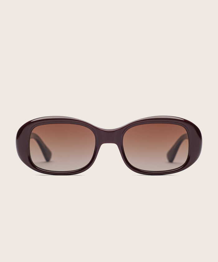 Johann Wolff Bertha Sunglasses #color_burgundy