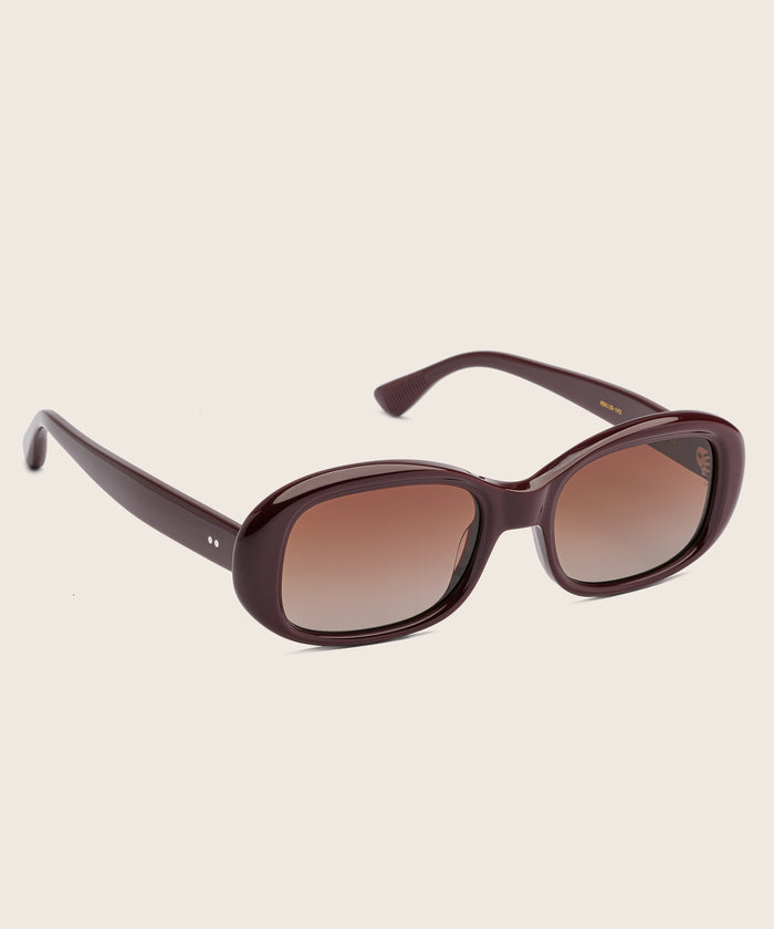 Johann Wolff Bertha Sunglasses #color_burgundy