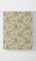 Country Floral Home Décor Fabric By the Metre (Yellow/ Orange)