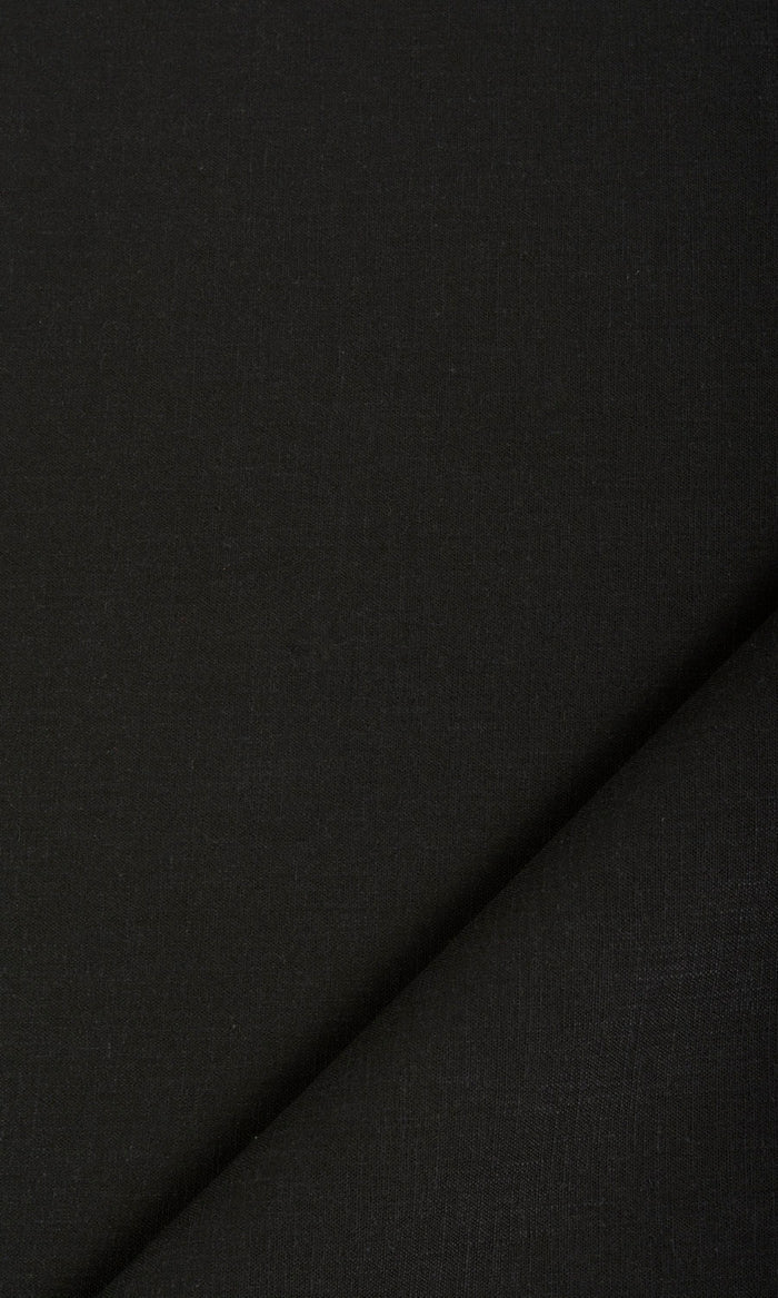 Poly-Cotton Pinch Pleat, Rod Pocket, Eyelet Curtains (Charcoal)