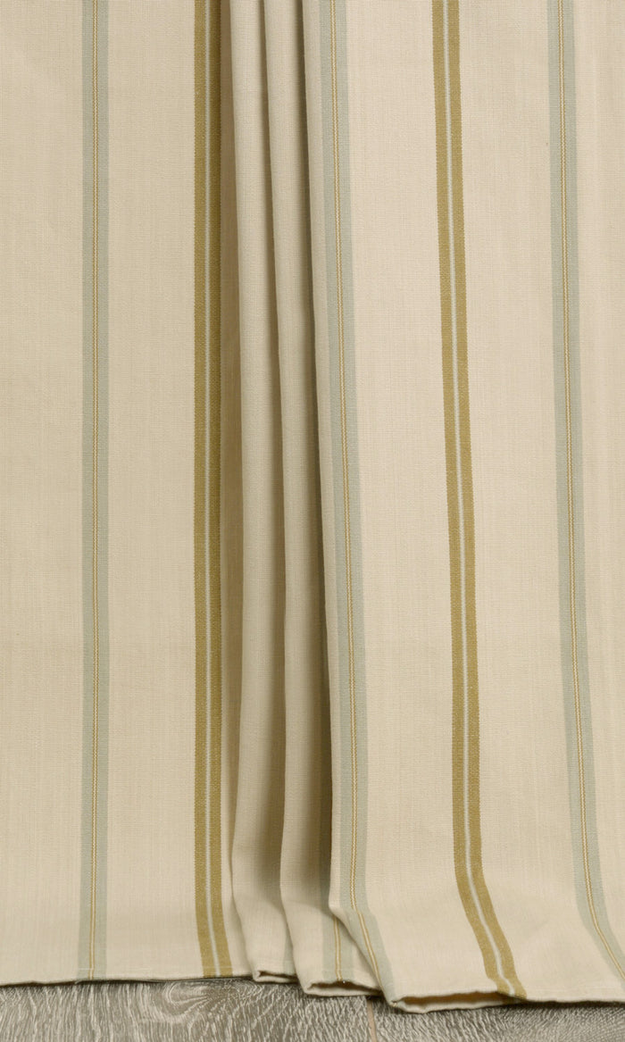 Cotton Pinch Pleat, Rod Pocket, Eyelet Curtains (Brown/ Beige)
