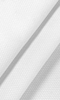 Cotton Home Décor Fabric By the Metre (White/ Ivory)