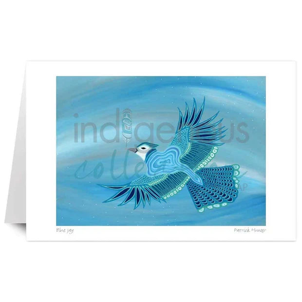Patrick Hunter Blue Jay Wall Art | Native Art Canada