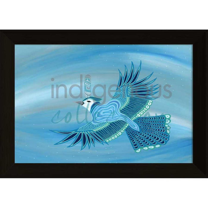 Patrick Hunter Blue Jay Wall Art | Native Art Canada