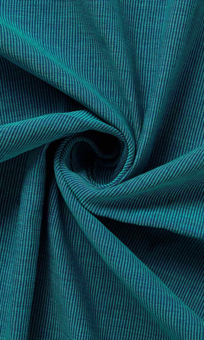 Cotton Curtain Panels for Living, Bedroom, Kitchen, Bathroom (Blue)
