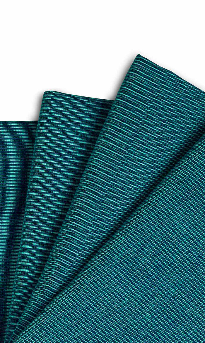 Cotton Pinch Pleat, Rod Pocket, Eyelet Curtains (Blue)