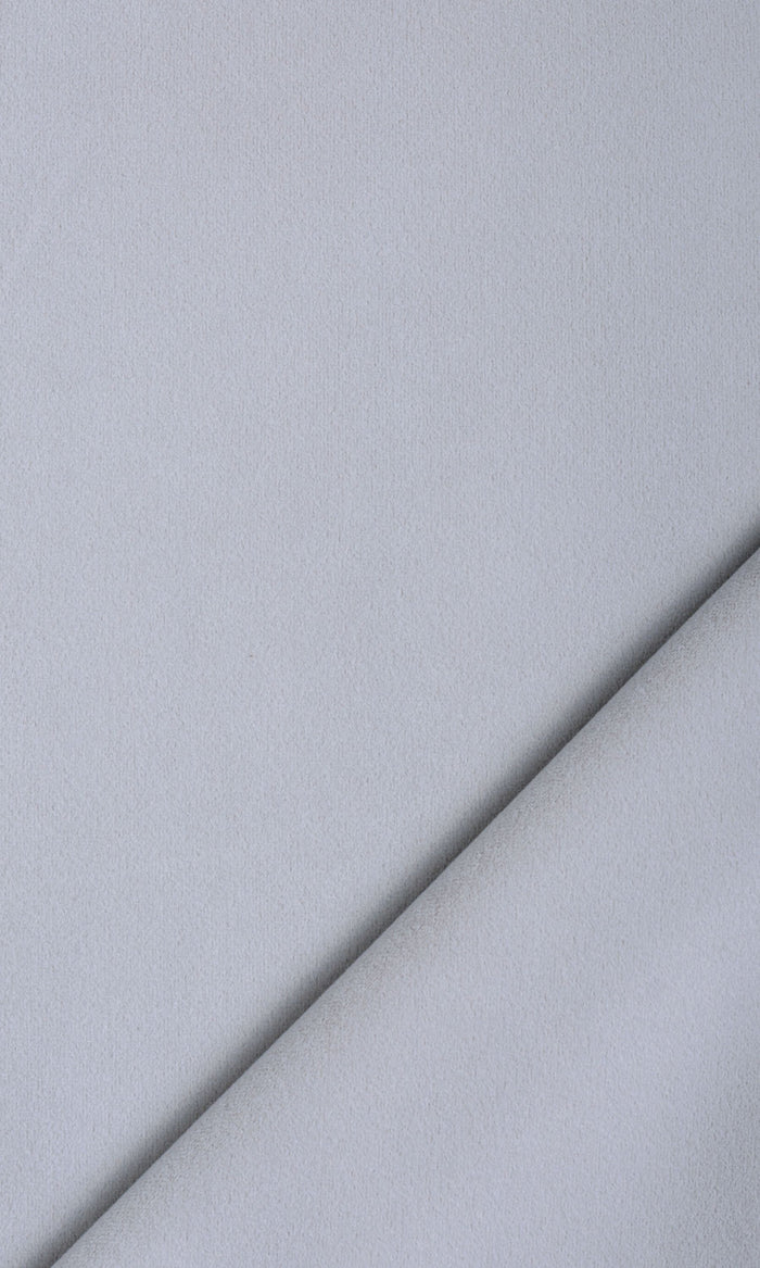 Velvet Pinch Pleat, Rod Pocket, Eyelet Curtains (Steel Grey/ Blue)