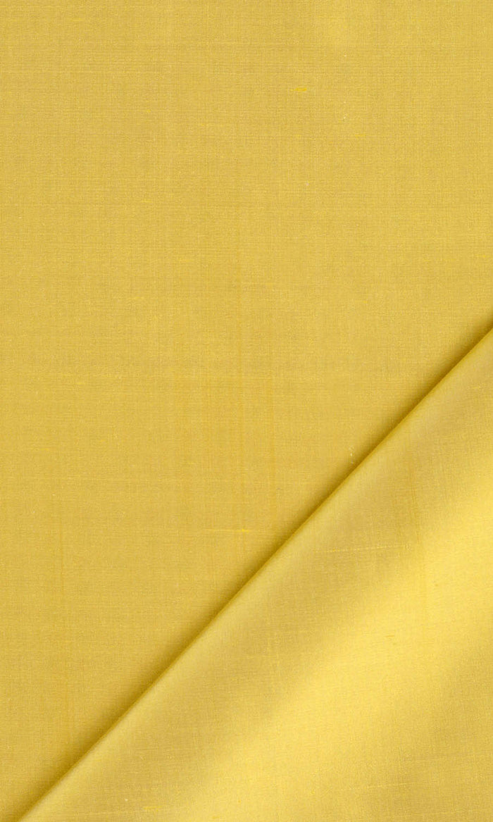 Shantung Silk Made-to-Measure Curtains (Yellow)