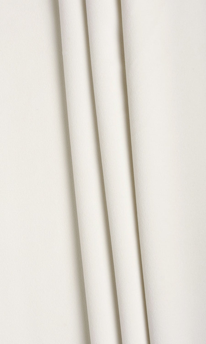Velvet Pinch Pleat, Rod Pocket, Eyelet Curtains (White)